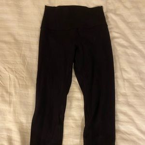 High waisted cropped lululemon leggings
